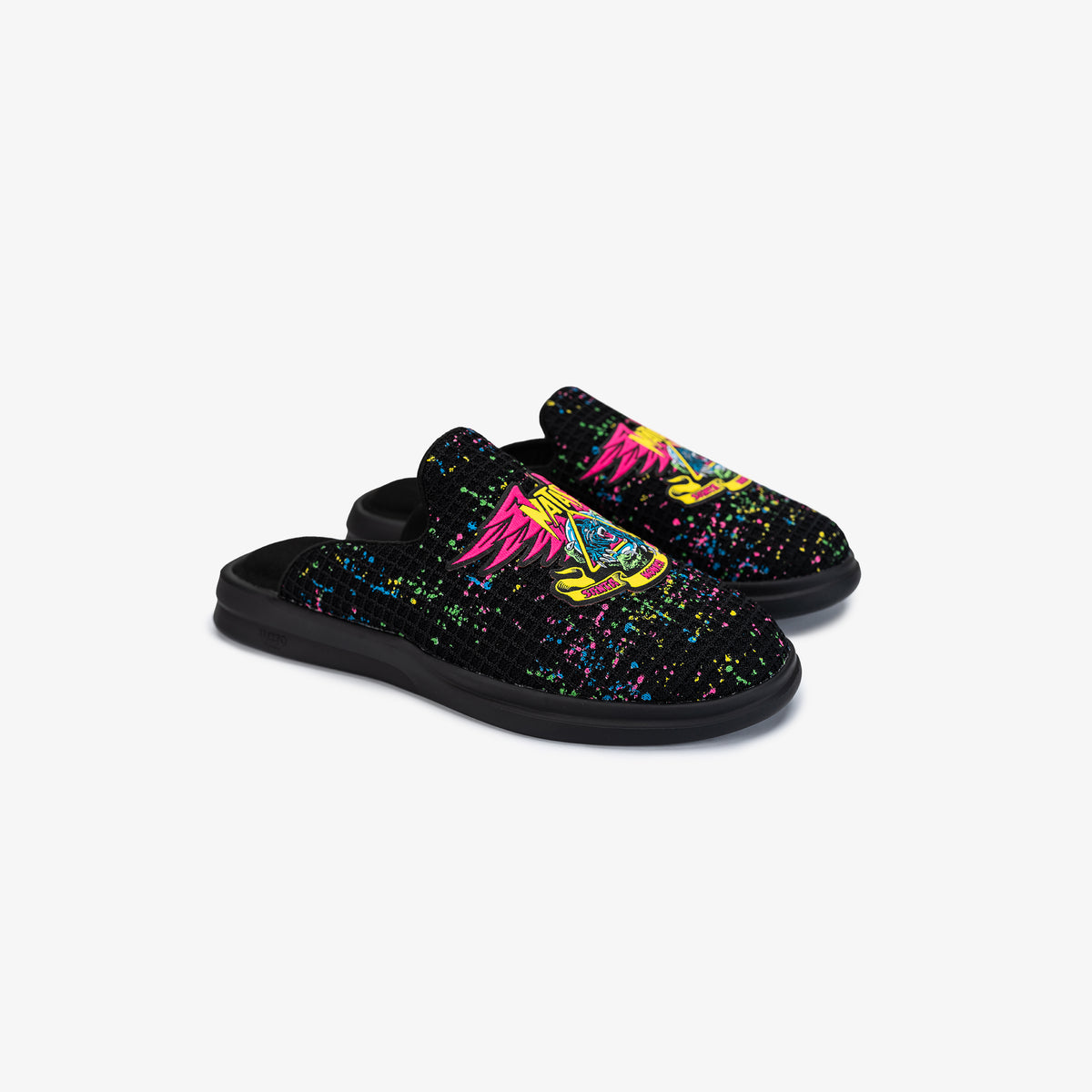 Pelli - Natas Splatter Waffle / Matte Black