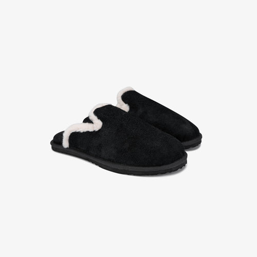 Draper - Jet Black Hairy Suede Sherp / Matte Black