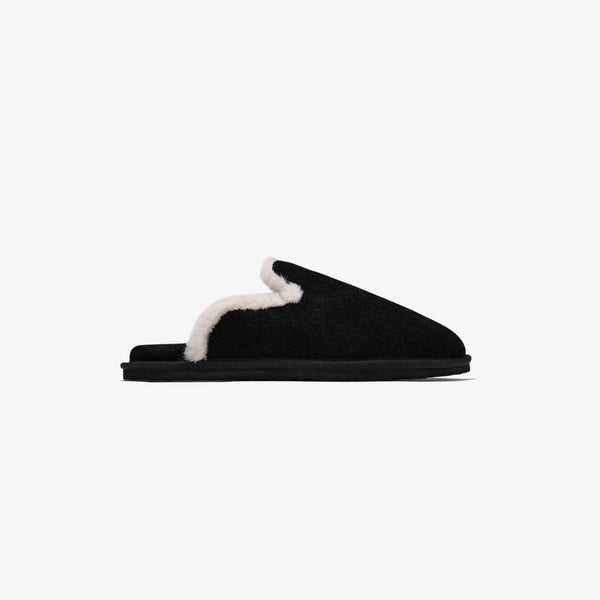 Draper - Jet Black Hairy Suede Sherp / Matte Black