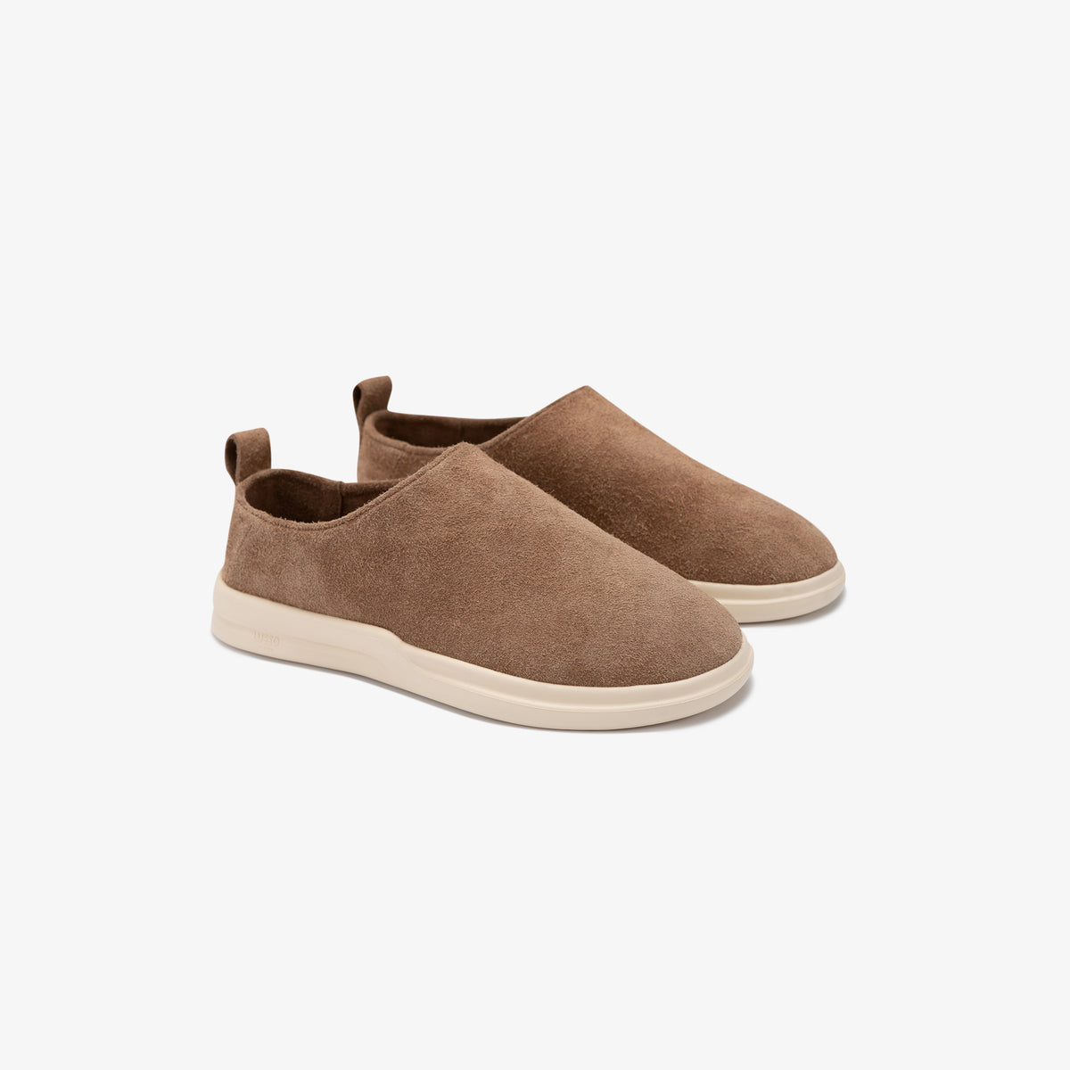 Gehry - Chestnut Hairy Suede / Shortbread