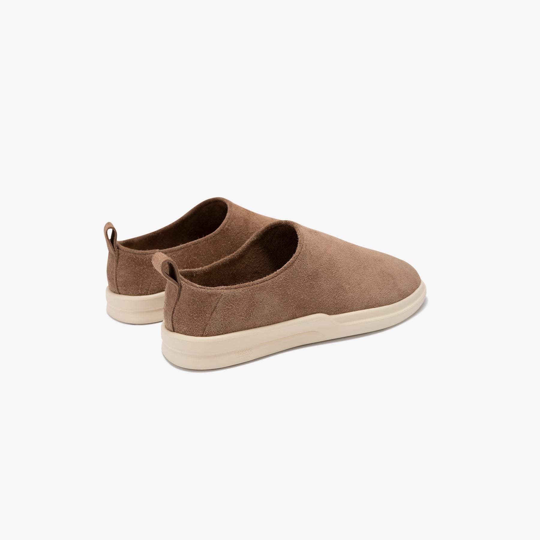 Gehry - Chestnut Hairy Suede / Shortbread