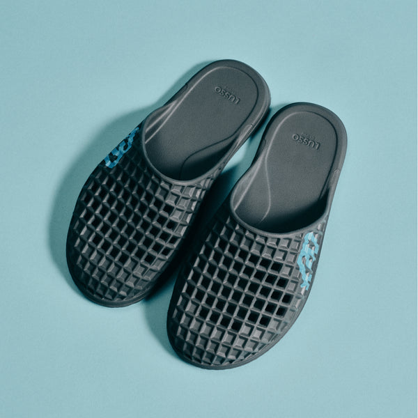 Rosa Slide - Malbon Falcon Sky M Script